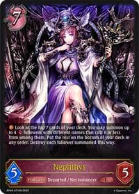 Nephthys - BP08: Alterchaotica - Shadowverse: Evolve card