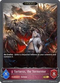 Tartarus, the Tormentor (Evolved) - BP08: Alterchaotica - Shadowverse: Evolve card