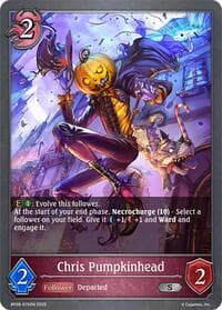 Chris Pumpkinhead - BP08: Alterchaotica - Shadowverse: Evolve card
