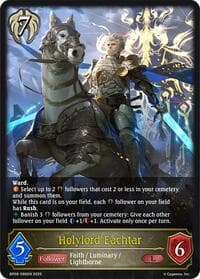 Holylord Eachtar - BP08: Alterchaotica - Shadowverse: Evolve card