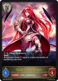 Godsworn Alexiel - BP08: Alterchaotica - Shadowverse: Evolve card