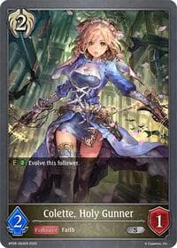 Colette, Holy Gunner - BP08: Alterchaotica - Shadowverse: Evolve card