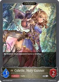 Colette, Holy Gunner (Evolved) - BP08: Alterchaotica - Shadowverse: Evolve card