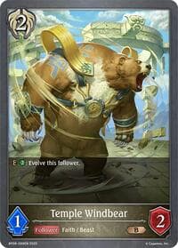 Temple Windbear - BP08: Alterchaotica - Shadowverse: Evolve card