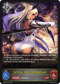 Sylvia, the Condemner - BP08: Alterchaotica - Shadowverse: Evolve card