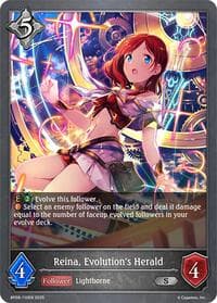 Reina, Evolution's Herald - BP08: Alterchaotica - Shadowverse: Evolve card