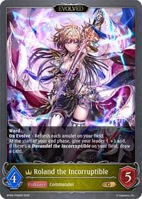 Roland the Incorruptible (Evolved) - P06EN (Foil) - BP08: Alterchaotica - Shadowverse: Evolve card