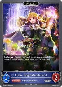 Elusa, Magic Wunderkind (Evolved) - P11EN (Foil) - BP08: Alterchaotica - Shadowverse: Evolve card