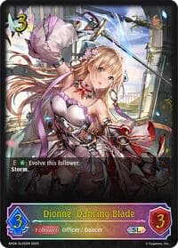 Dionne, Dancing Blade (SL) - BP08: Alterchaotica - Shadowverse: Evolve card