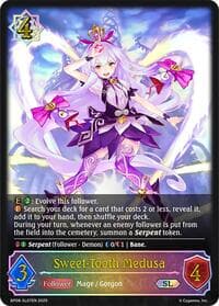 Sweet-Tooth Medusa (SL) - BP08: Alterchaotica - Shadowverse: Evolve card