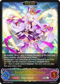 Sweet-Tooth Medusa (Evolved) (SL) - BP08: Alterchaotica - Shadowverse: Evolve card