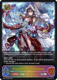 Prophetess of Creation (SL) - BP08: Alterchaotica - Shadowverse: Evolve card