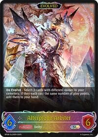 Alterplane Arbiter (Evolved) (SL) - BP08: Alterchaotica - Shadowverse: Evolve card