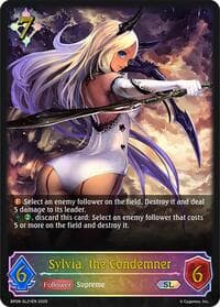 Sylvia, the Condemner (SL) - BP08: Alterchaotica - Shadowverse: Evolve card