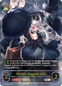 Orchis, Puppet Girl (U) - BP08: Alterchaotica - Shadowverse: Evolve card