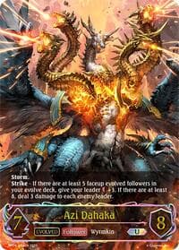 Azi Dahaka (Evolved) (U) - BP08: Alterchaotica - Shadowverse: Evolve card