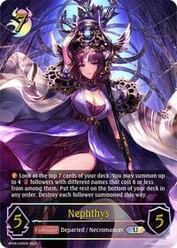 Nephthys (U) - BP08: Alterchaotica - Shadowverse: Evolve card