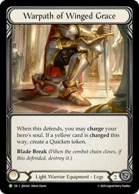Warpath of Winged Grace - JDG042 - Flesh and Blood: Promo Cards - Flesh and Blood TCG card