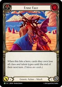 Erase Face - JDG043 - Flesh and Blood: Promo Cards - Flesh and Blood TCG card