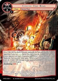 Conjure Time Bomb - Masterpiece Collection 02 "Fates Reunited!" - Force of Will card