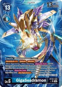 GigaSeadramon (Alternate Art) - Release Special Booster 2.5 - Digimon Card Game card
