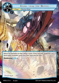 Rising from the Depths - Masterpiece Collection 02 "Fates Reunited!" - Force of Will card