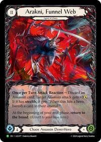 Arakni, Funnel Web (Extended Art) - LGS377 - Flesh and Blood: Promo Cards - Flesh and Blood TCG card