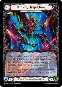 Arakni, Trap-Door (Extended Art) - LGS381 - Flesh and Blood: Promo Cards - Flesh and Blood TCG card