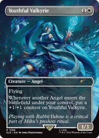 Youthful Valkyrie - Secret Lair Drop Series - Magic: The Gathering card