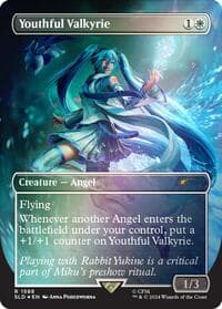 Youthful Valkyrie (Rainbow Foil) - Secret Lair Drop Series - Magic: The Gathering card