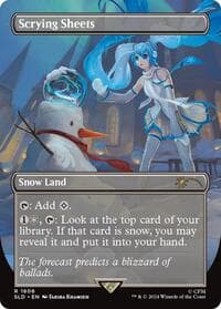 Scrying Sheets - Secret Lair Drop Series - Magic: The Gathering card