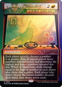 Wheel of Misfortune (1959) (Rainbow Foil) - Secret Lair Drop Series - Magic: The Gathering card