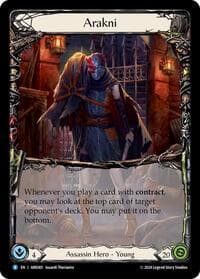 Arakni - Blitz Deck: The Hunted - Arakni - Flesh and Blood TCG card