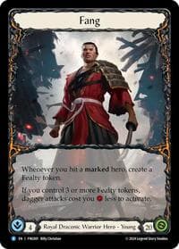Fang - Blitz Deck: The Hunted - Fang - Flesh and Blood TCG card