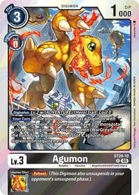 Agumon - Starter Deck 20: Protector of Light - Digimon Card Game card