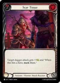 Scar Tissue (Red) - Blitz Deck: The Hunted - Fang - Flesh and Blood TCG card