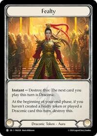Fealty // Marked - Blitz Deck: The Hunted - Fang - Flesh and Blood TCG card