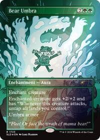 Bear Umbra (Rainbow Foil) - Secret Lair Drop Series - Magic: The Gathering card