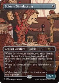 Solemn Simulacrum (1725) - Secret Lair Drop Series - Magic: The Gathering card