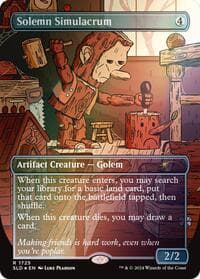 Solemn Simulacrum (1725) (Rainbow Foil) - Secret Lair Drop Series - Magic: The Gathering card