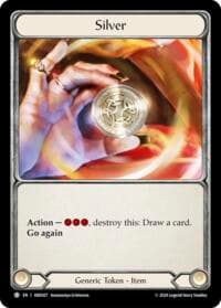 Silver // Tip Card - Dynasty - Flesh and Blood TCG card