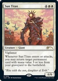 Sun Titan - Secret Lair Drop Series - Magic: The Gathering card