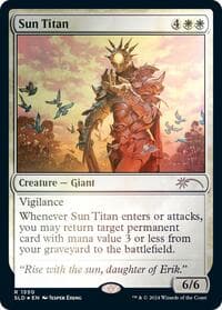 Sun Titan (Rainbow Foil) - Secret Lair Drop Series - Magic: The Gathering card