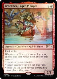 Breeches, Eager Pillager (Rainbow Foil) - Secret Lair Drop Series - Magic: The Gathering card