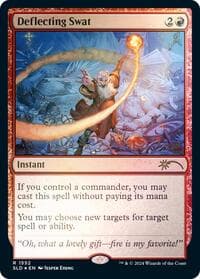 Deflecting Swat (Rainbow Foil) - Secret Lair Drop Series - Magic: The Gathering card