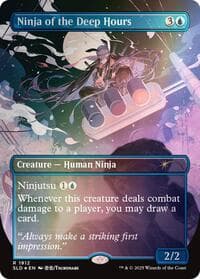 Ninja of the Deep Hours (Rainbow Foil) - Secret Lair Drop Series - Magic: The Gathering card