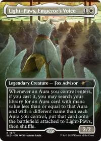 Light-Paws, Emperor's Voice - Secret Lair Drop Series - Magic: The Gathering card