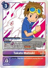 Takato Matsuki - World Convergence - Digimon Card Game card