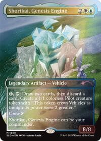 Shorikai, Genesis Engine (Rainbow Foil) - Secret Lair Drop Series - Magic: The Gathering card
