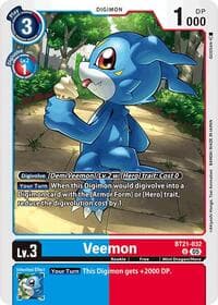 Veemon - World Convergence - Digimon Card Game card